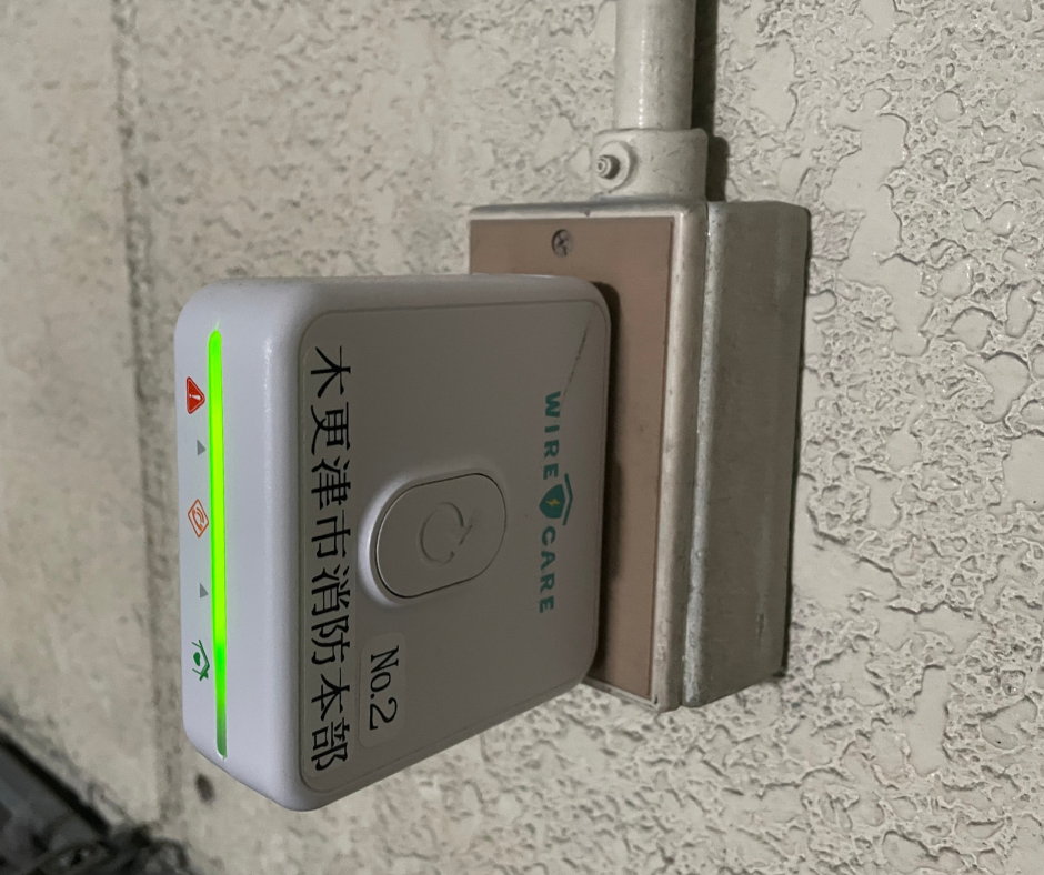 機械が多い工場も安全の緑ランプでした
